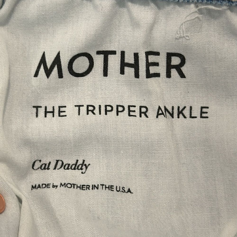 New MOTHER THE TRIPPER ANKLE Cat Daddy Size 25 Revolve - Picture 15 of 16